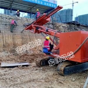 生產多功能液壓錨固鉆機，山體護坡鉆孔機