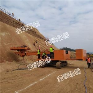 山體護坡鉆孔機，全液壓錨固鉆機現(xiàn)貨出售