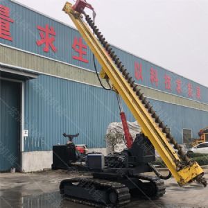 直銷光伏履帶鉆孔機(jī)，螺旋光伏鉆孔機(jī)